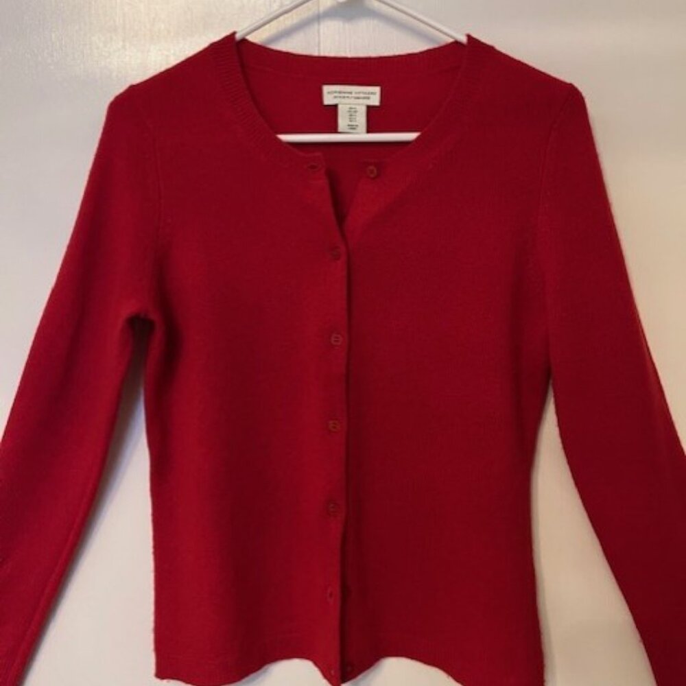 Red Cashmere Sweater